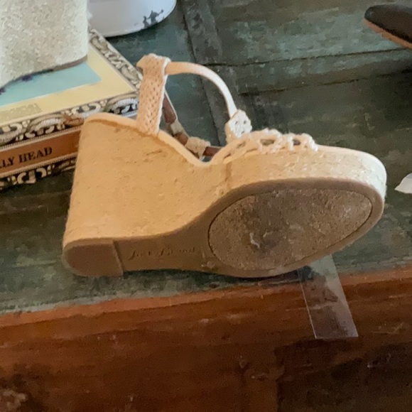 LUCKY BRAND boho macrame sandals nwot - Picture 3 of 5